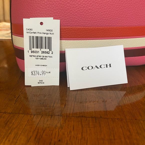 Coach purse pink never used new with tags. - Picture 6 of 10